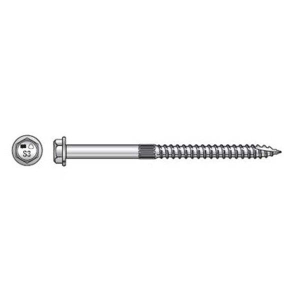 1/4" x 3" SDS HEAVYDUTY CONNECTOR Screws 316 Stainless Steel 950ct